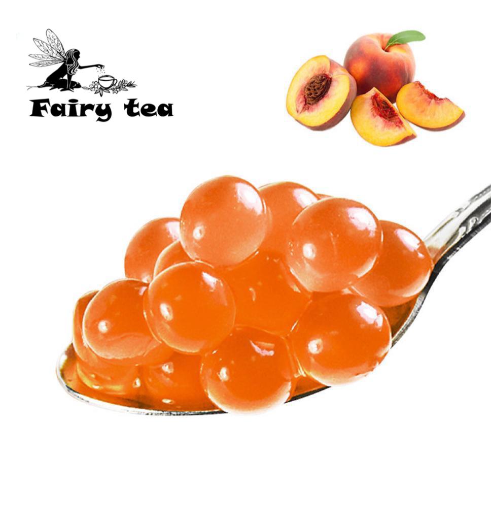 Peach Popping Boba