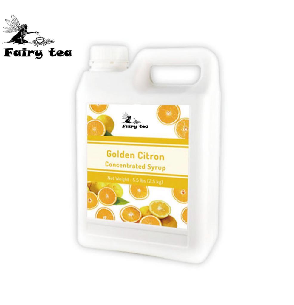 Golden Citron Syrup