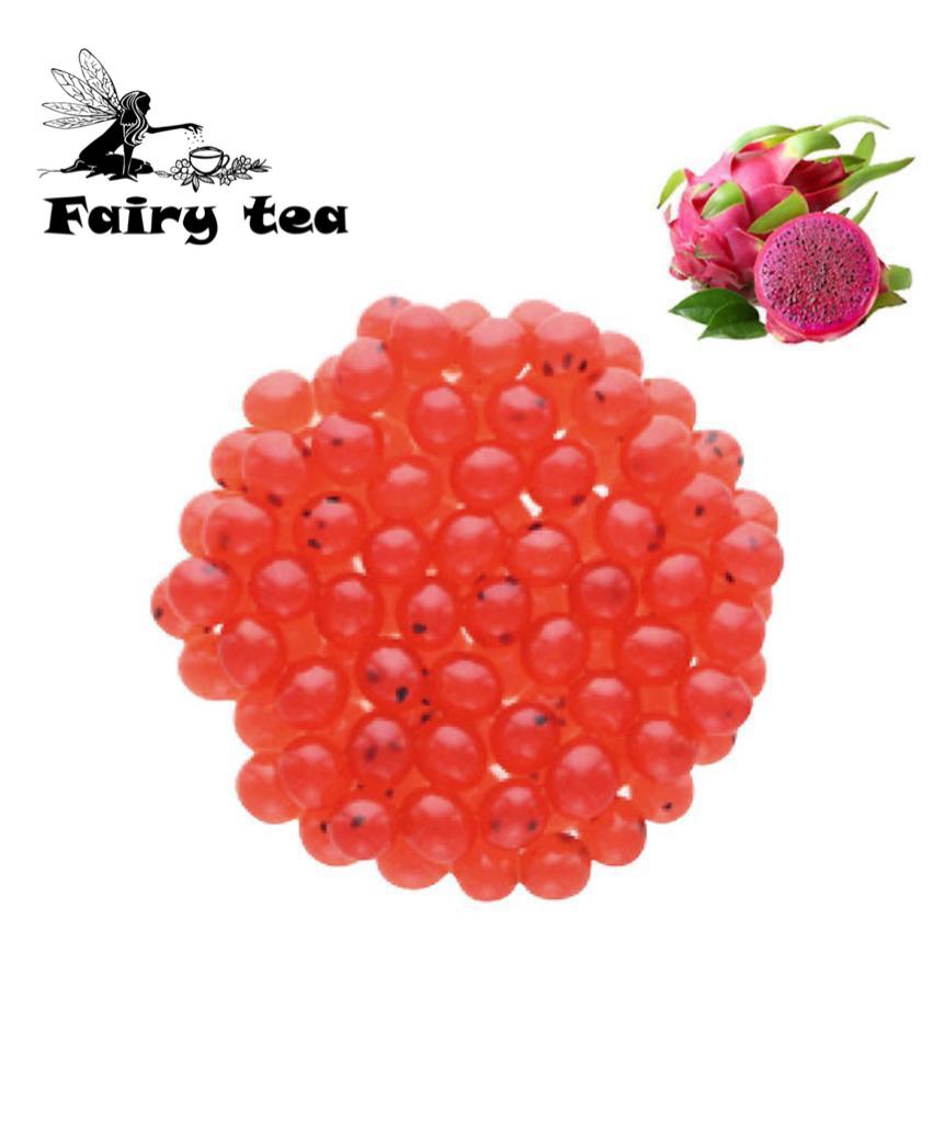 Dragon Fruit Popping Boba