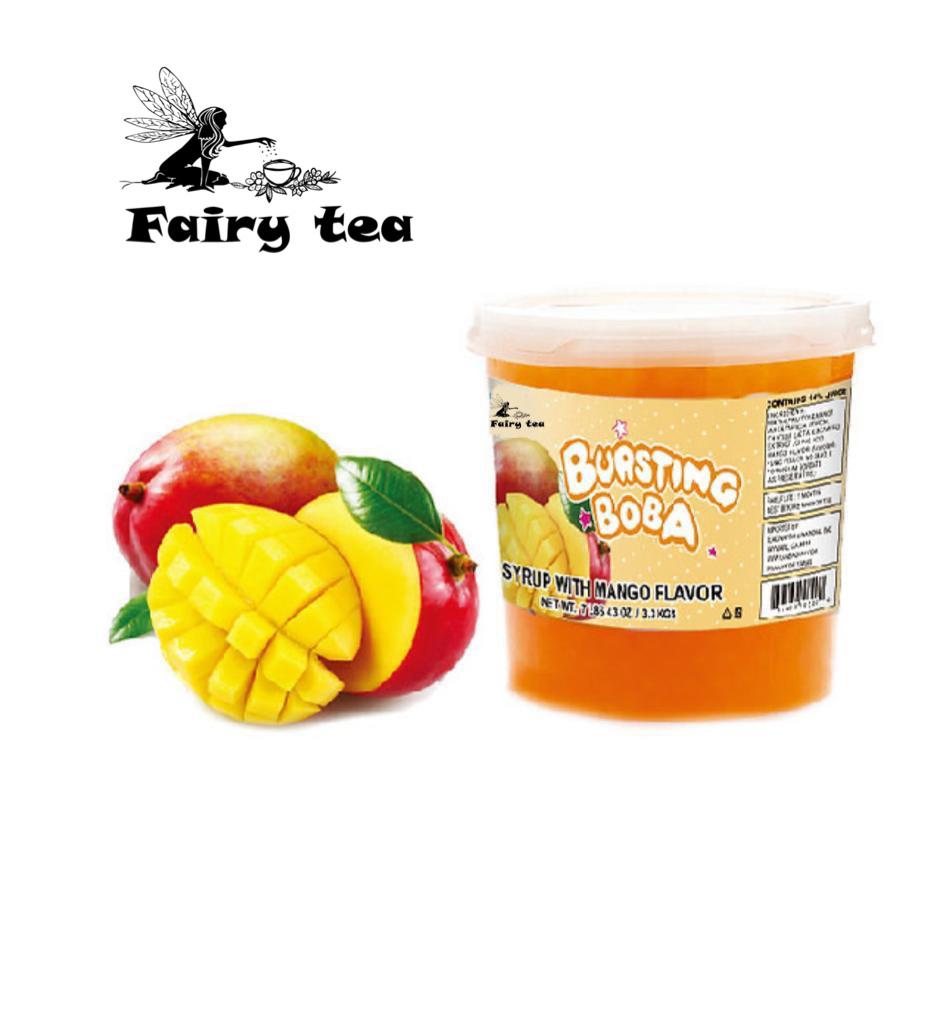 Mango Popping Boba