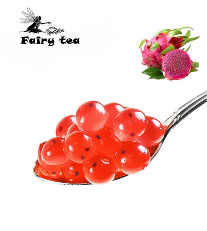 Dragon Fruit Popping Boba